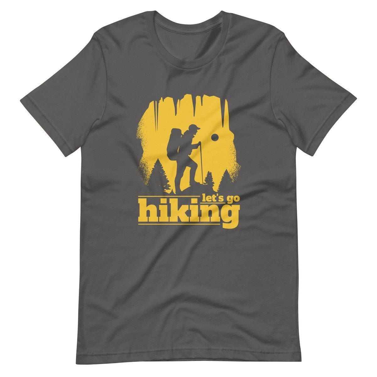 Hiking Silhouette Unisex T-shirt