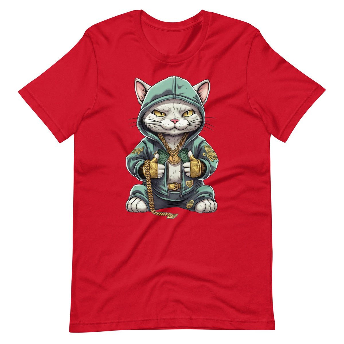 Hip Hop Cat Unisex t-shirt
