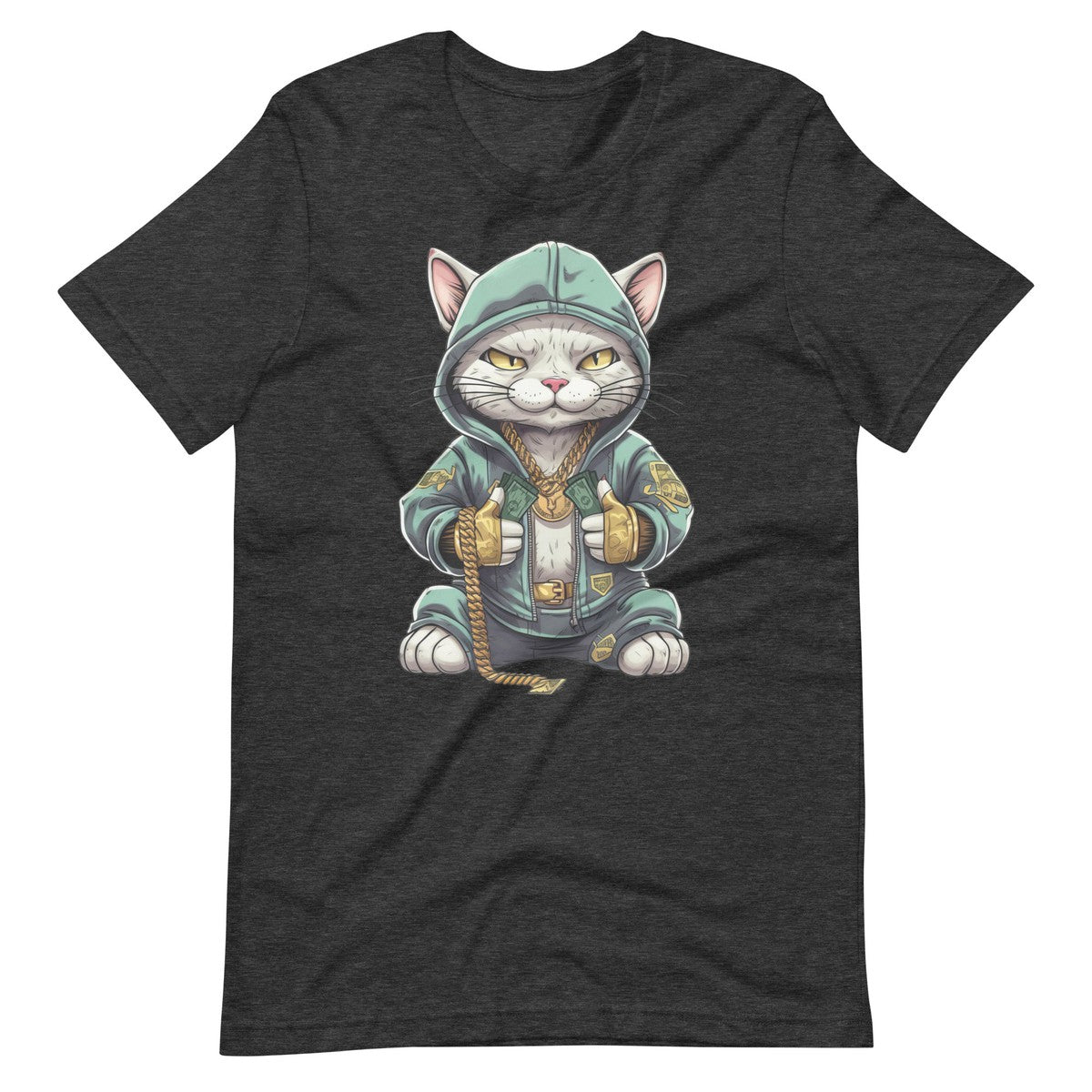 Hip Hop Cat Unisex t-shirt