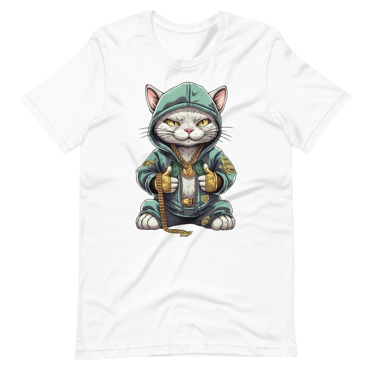 Hip Hop Cat Unisex t-shirt
