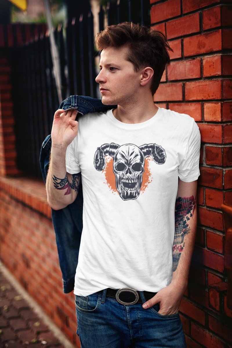 Horned Skull Unisex T-Shirt