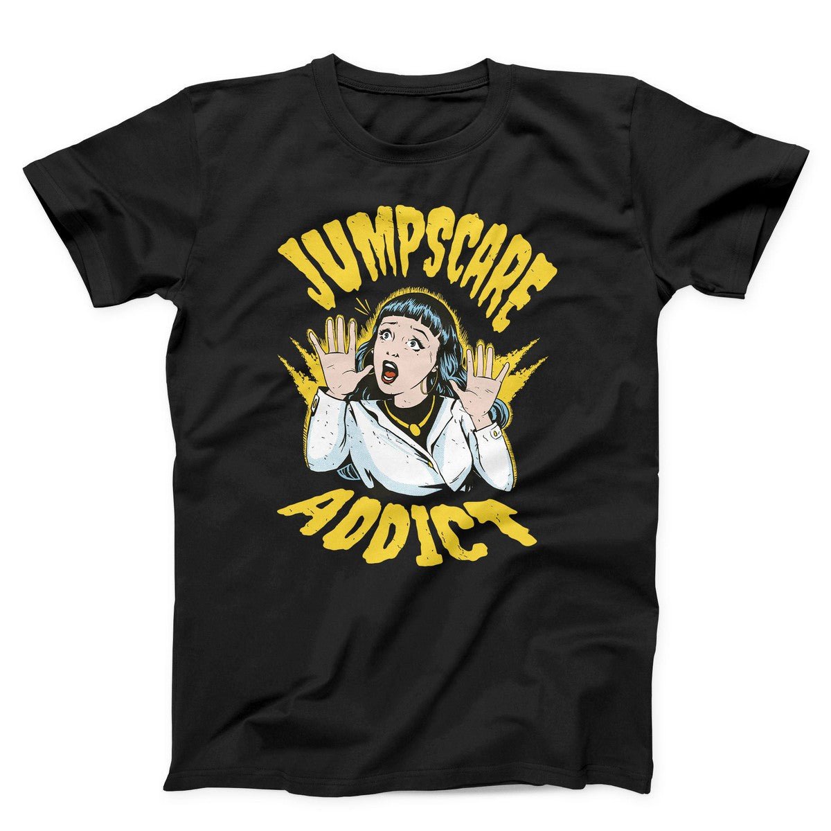 Jumpscare Movie Addict Unisex T-shirt