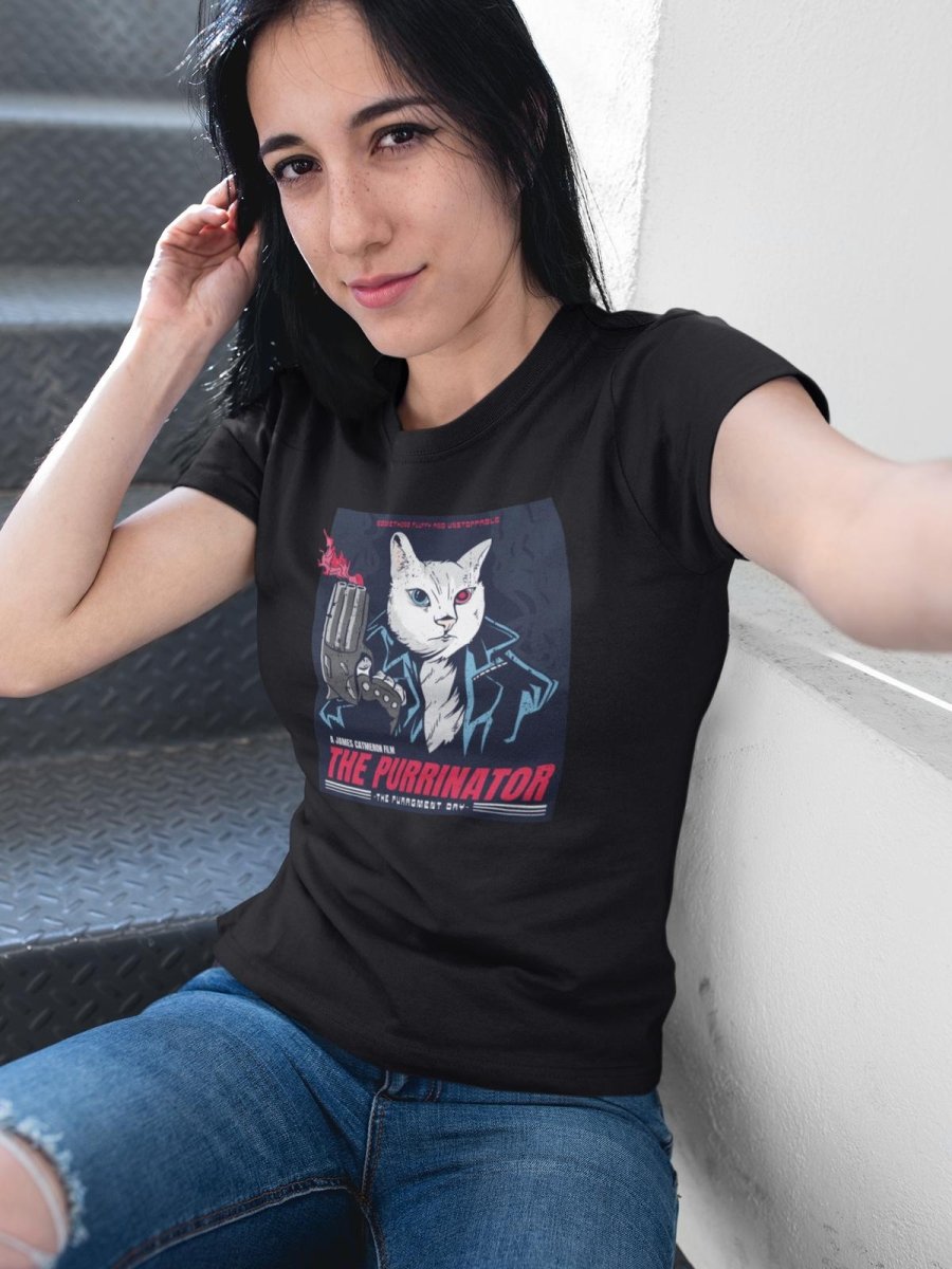 Purrinator Movie Unisex T-shirt