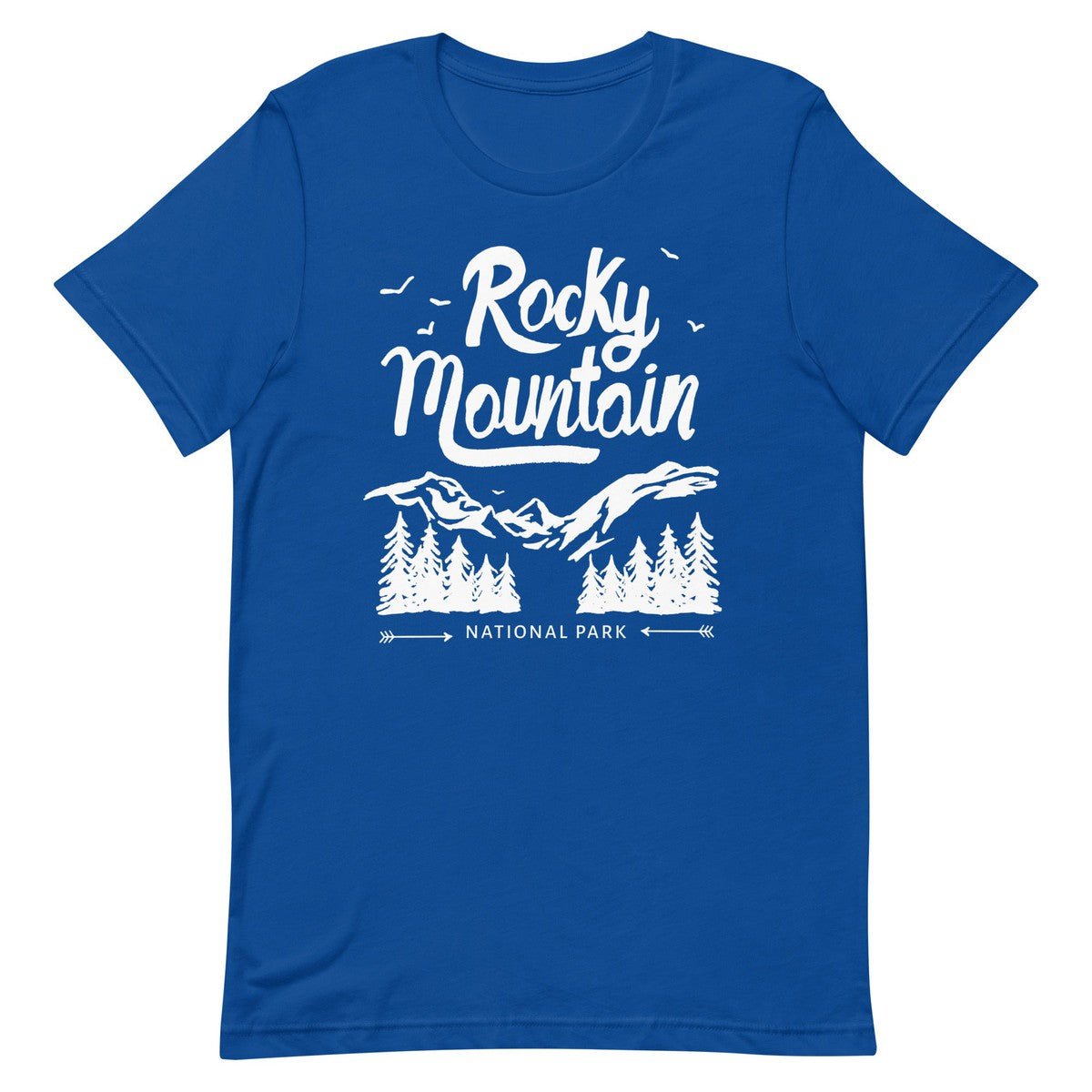 Mountains And Pine Trees Unisex T-shirt