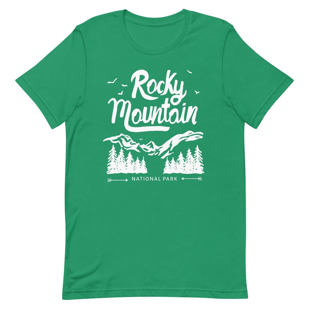 Mountains And Pine Trees Unisex T-shirt