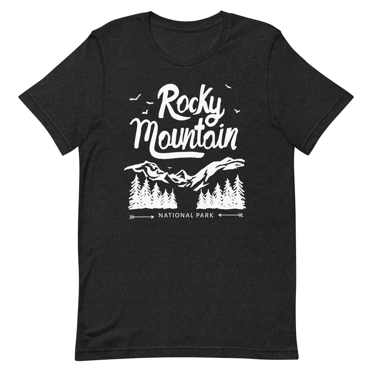 Mountains And Pine Trees Unisex T-shirt