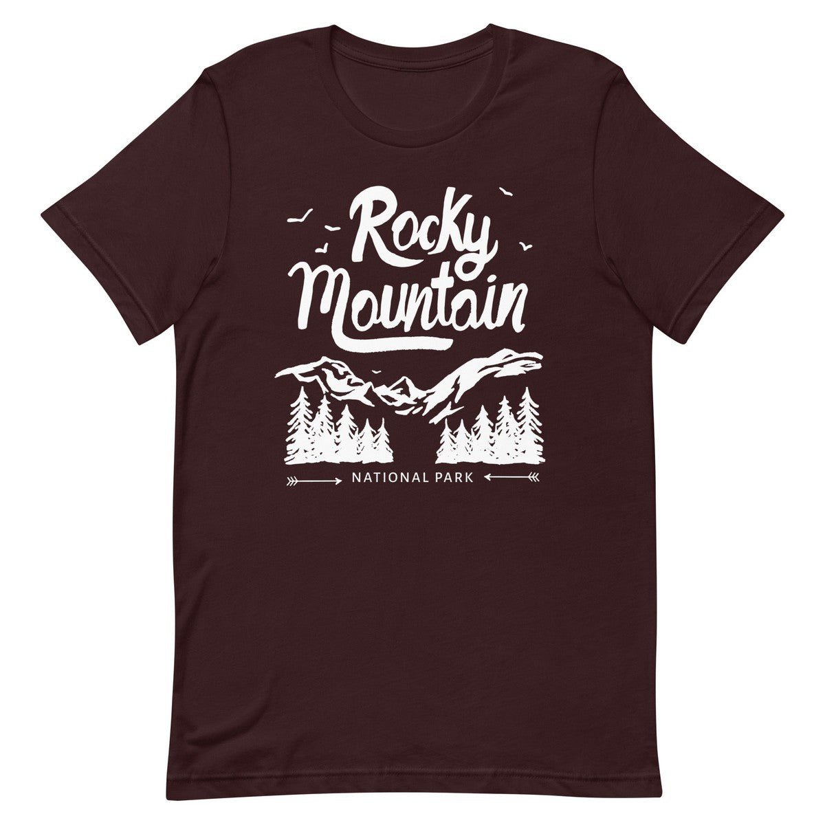 Mountains And Pine Trees Unisex T-shirt