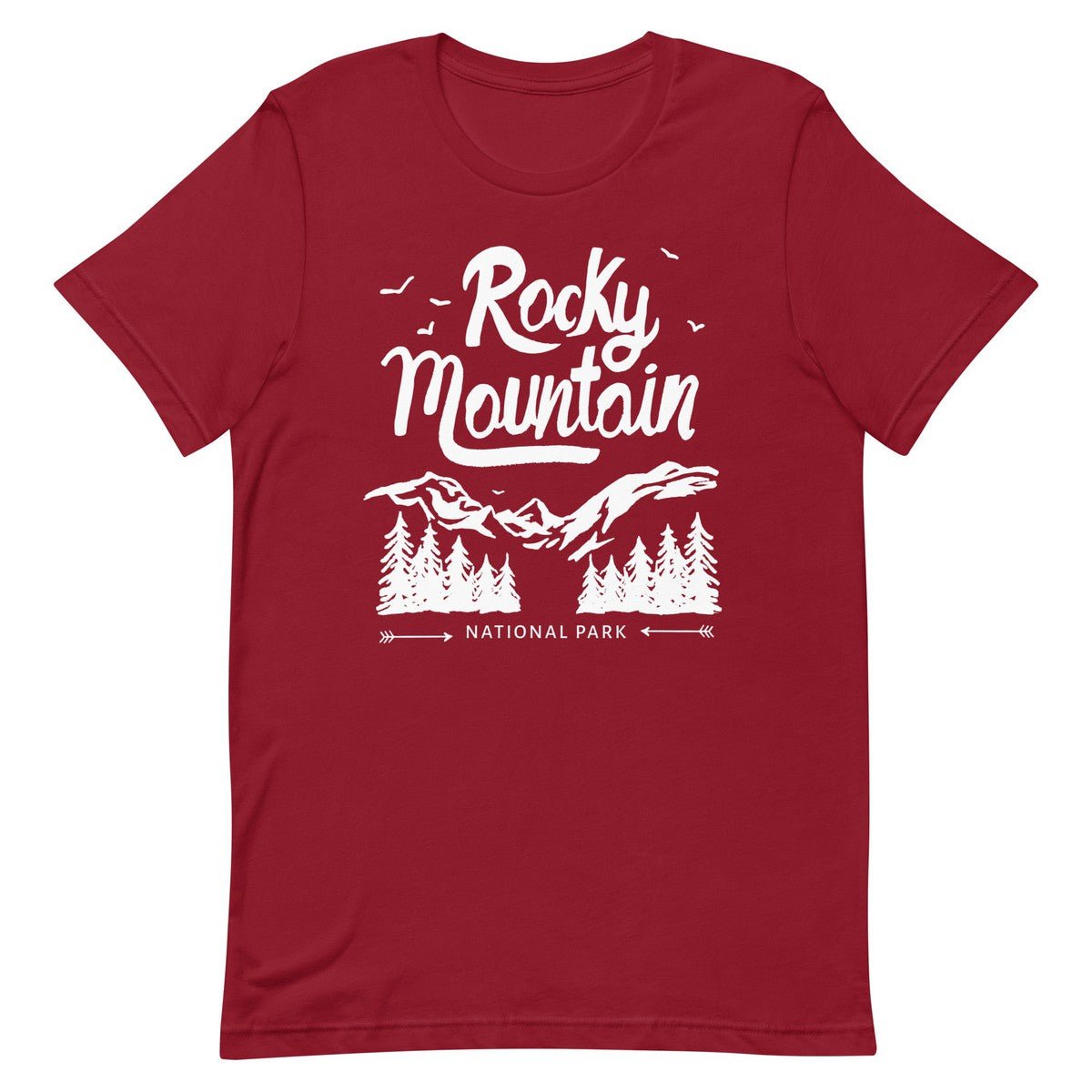 Mountains And Pine Trees Unisex T-shirt