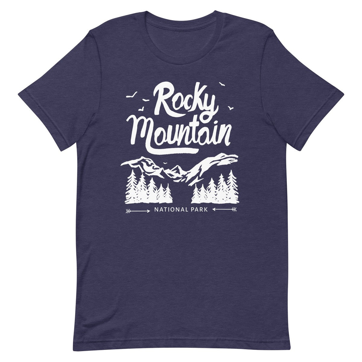 Mountains And Pine Trees Unisex T-shirt