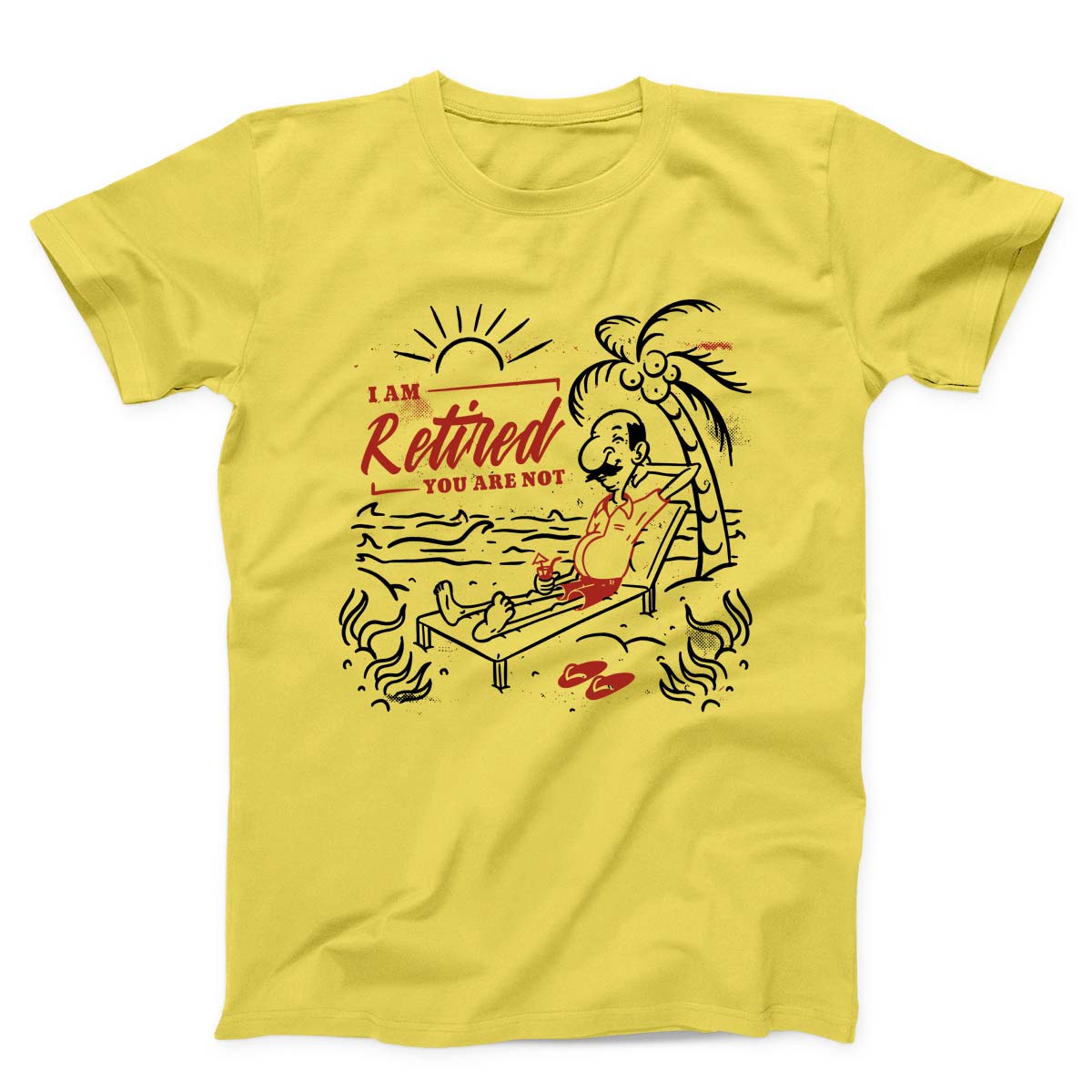 Retired Beach Unisex T-shirt