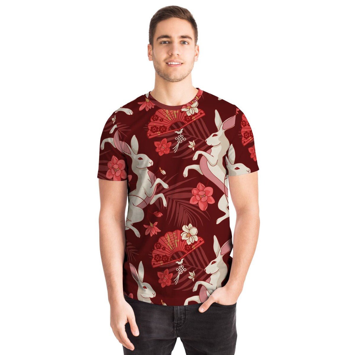 Rabbit Blossom Unisex T-shirt