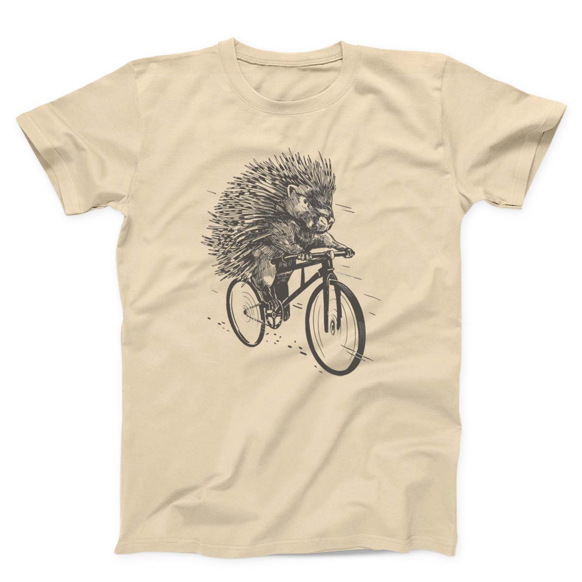 Porcupine In A Bicycle Unisex T-Shirt