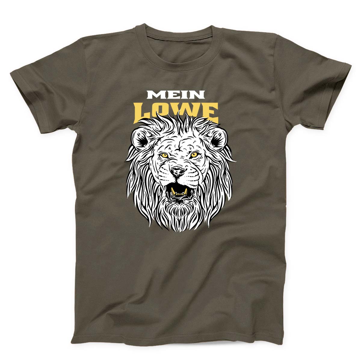 Lion Face German Quote Unisex T-Shirt