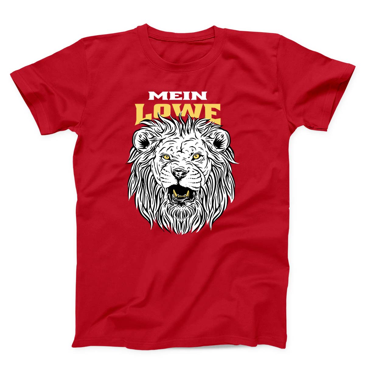 Lion Face German Quote Unisex T-Shirt