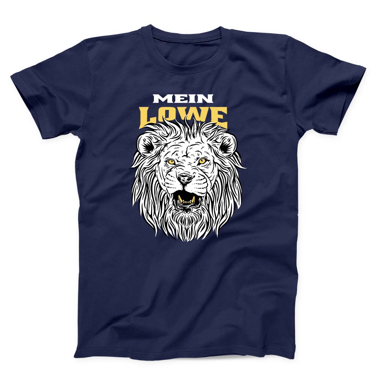 Lion Face German Quote Unisex T-Shirt