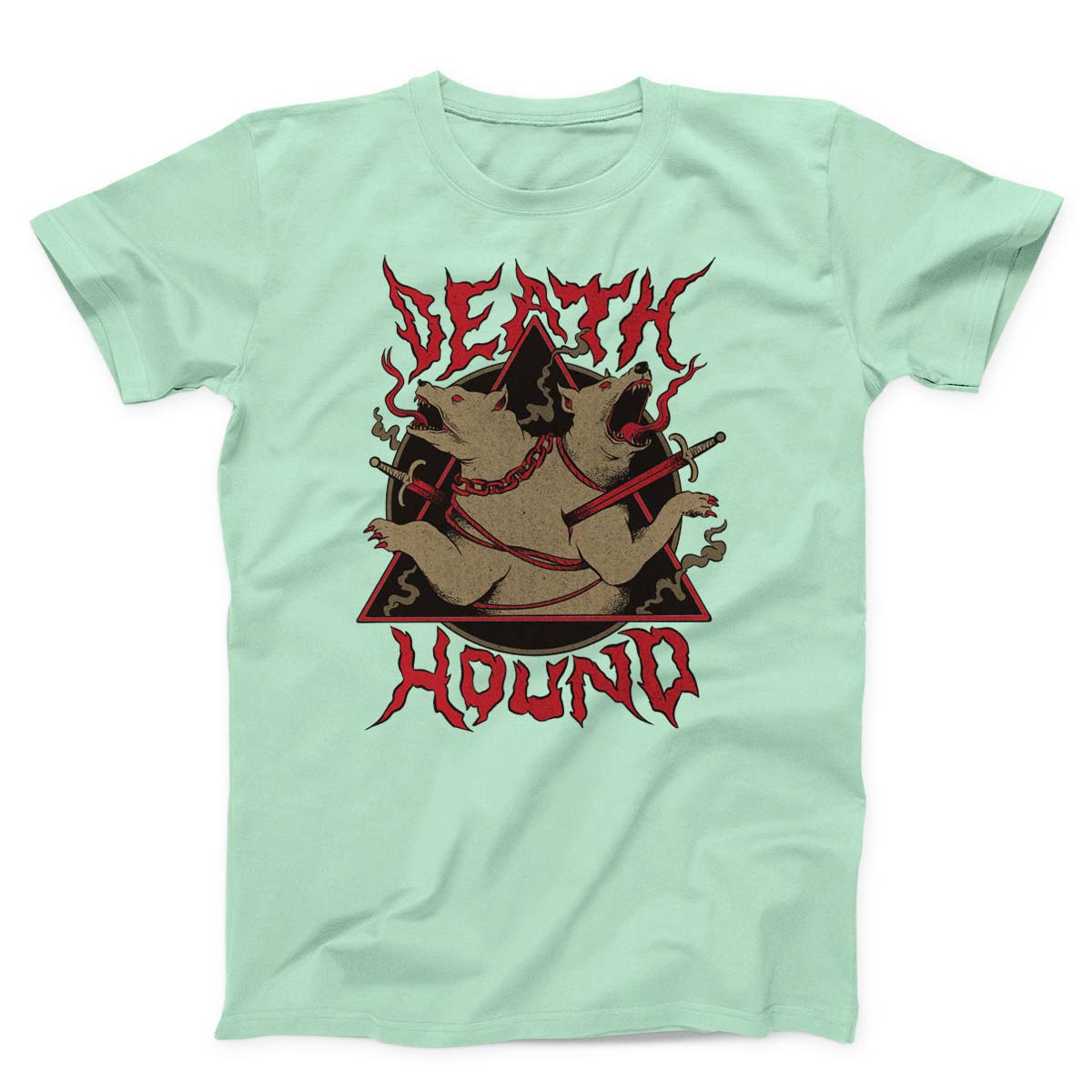 Two Head dog Hell Creature Unisex T-Shirt