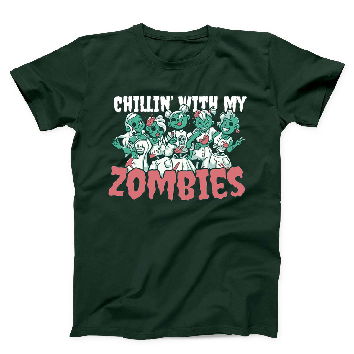 Zombie Girl Fiends Unisex T-Shirt