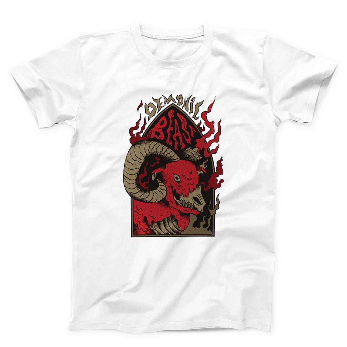 Goat Animal Hell Creature Unisex T-Shirt