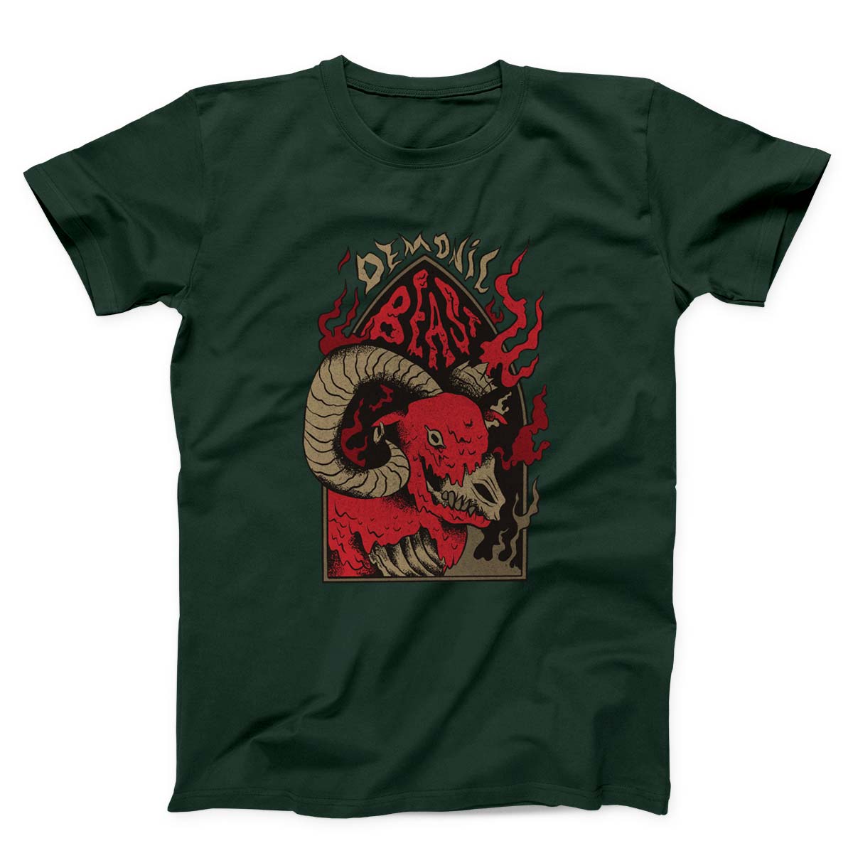 Goat Animal Hell Creature Unisex T-Shirt