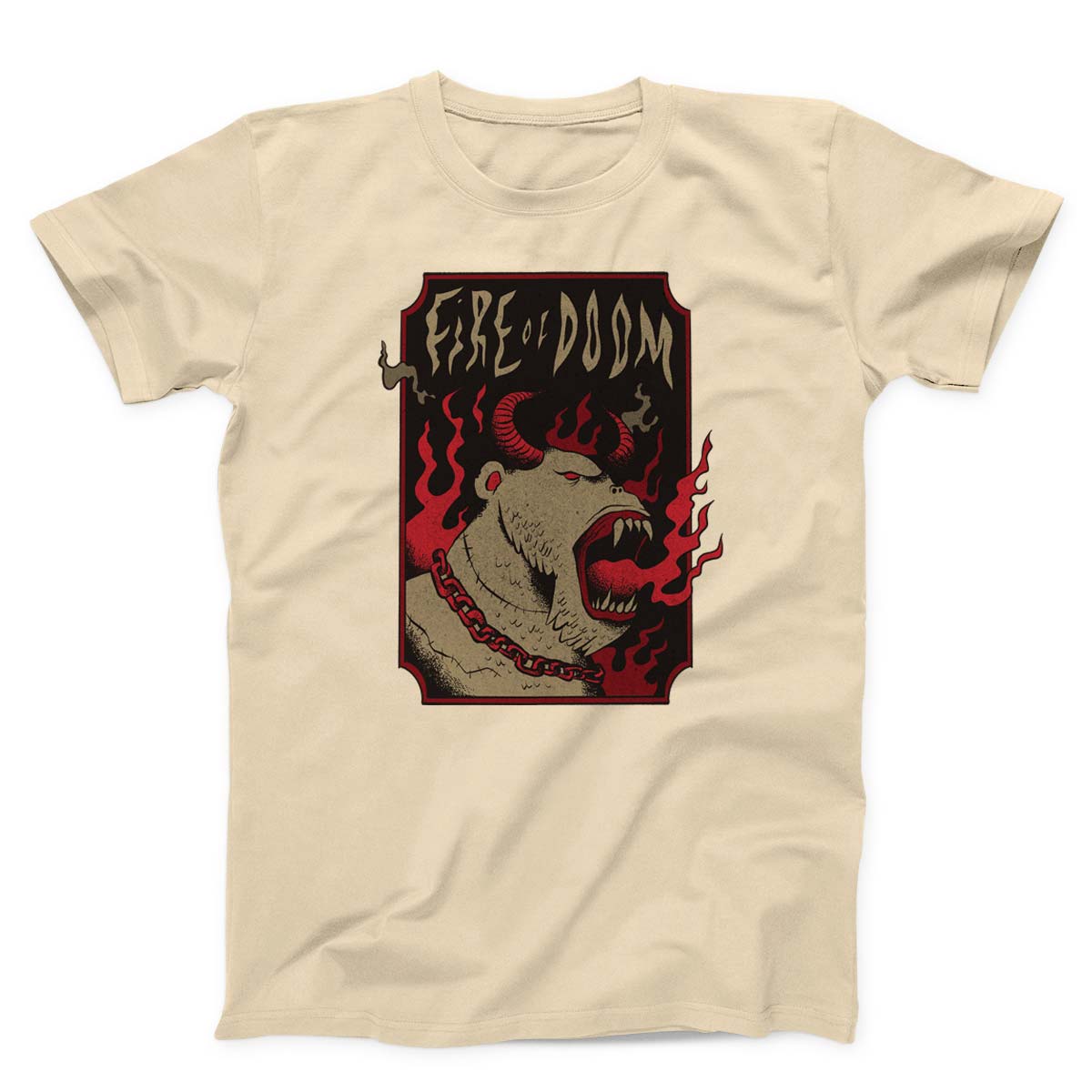 Hell Creature With Horns Unisex T-Shirt