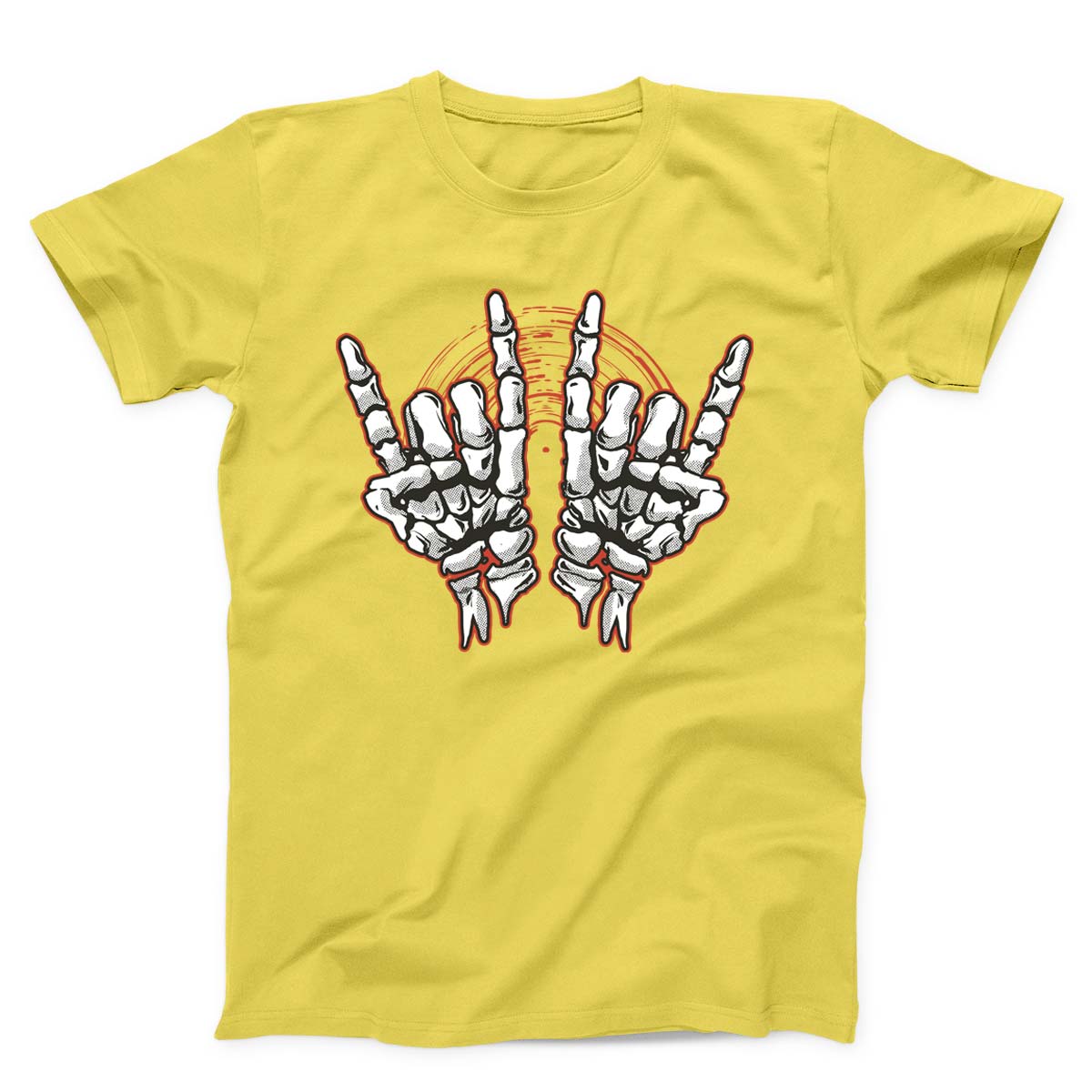 Skeleton Hands Rock and Roll Unisex T-shirt