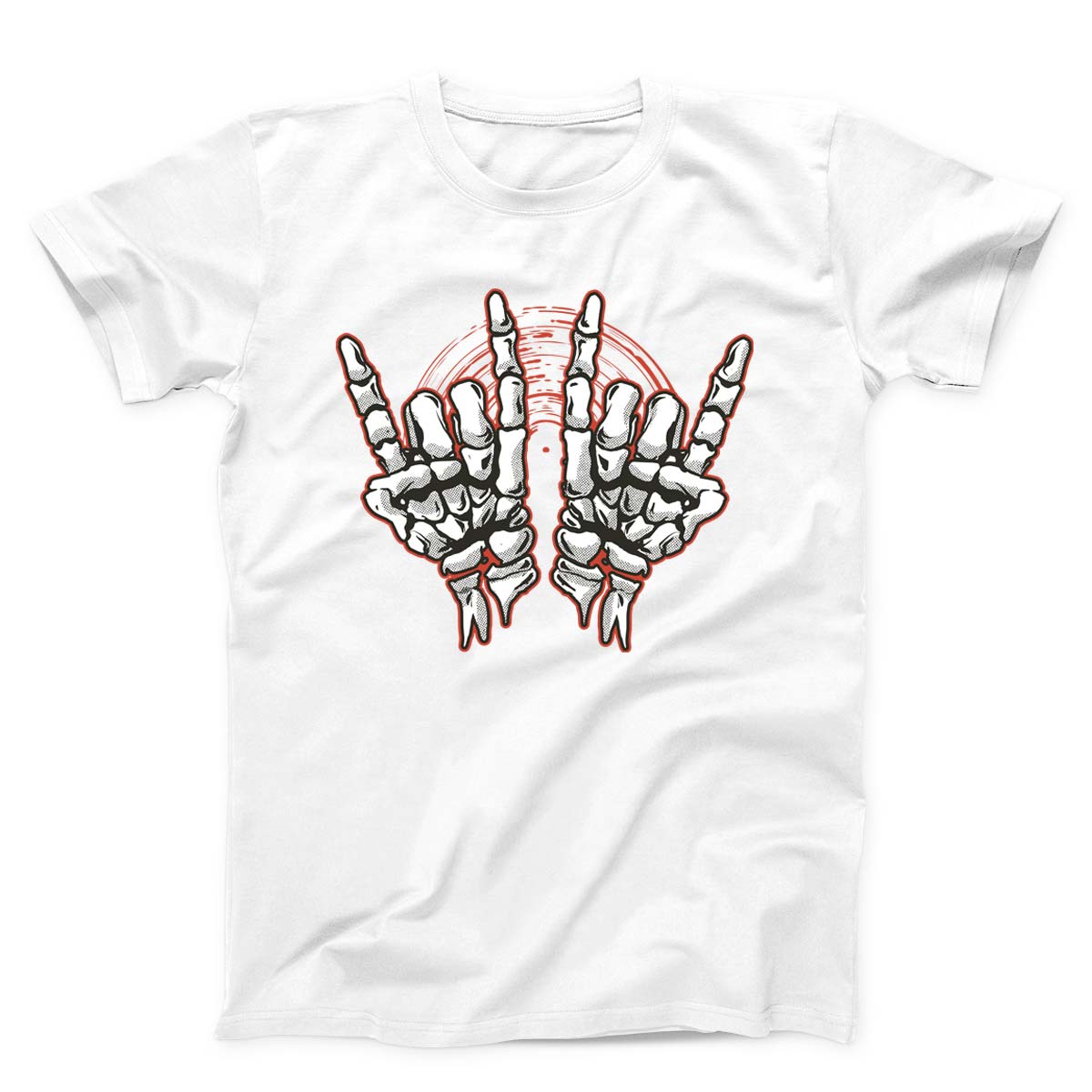Skeleton Hands Rock and Roll Unisex T-shirt