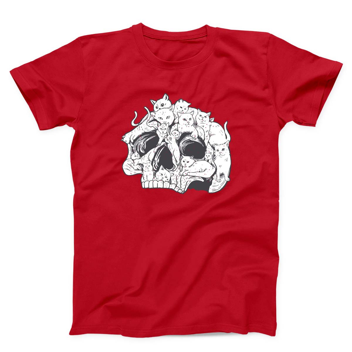 Cats Skull Unisex T-shirt