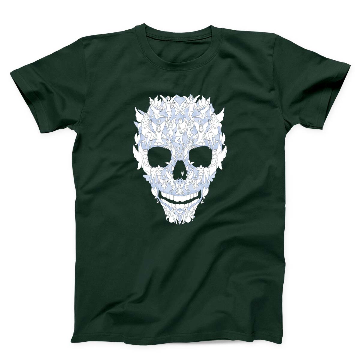 Skull Made Of Fairies Unisex T-shirt