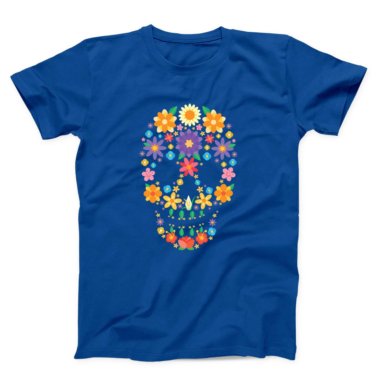 Flower Skull Unisex t-shirt