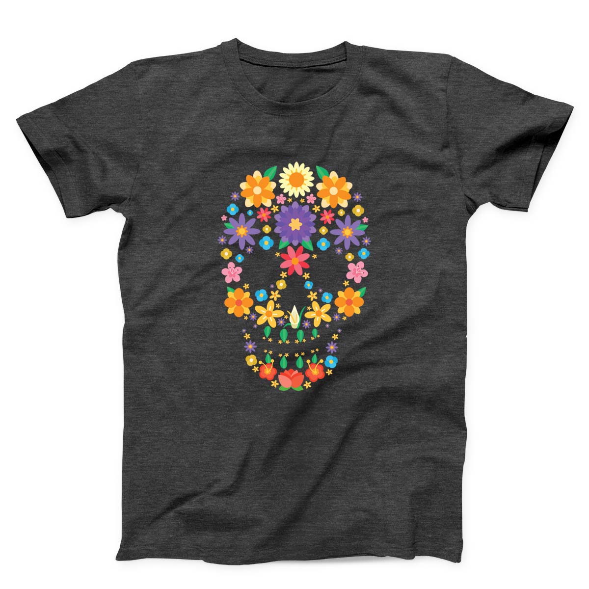 Flower Skull Unisex t-shirt