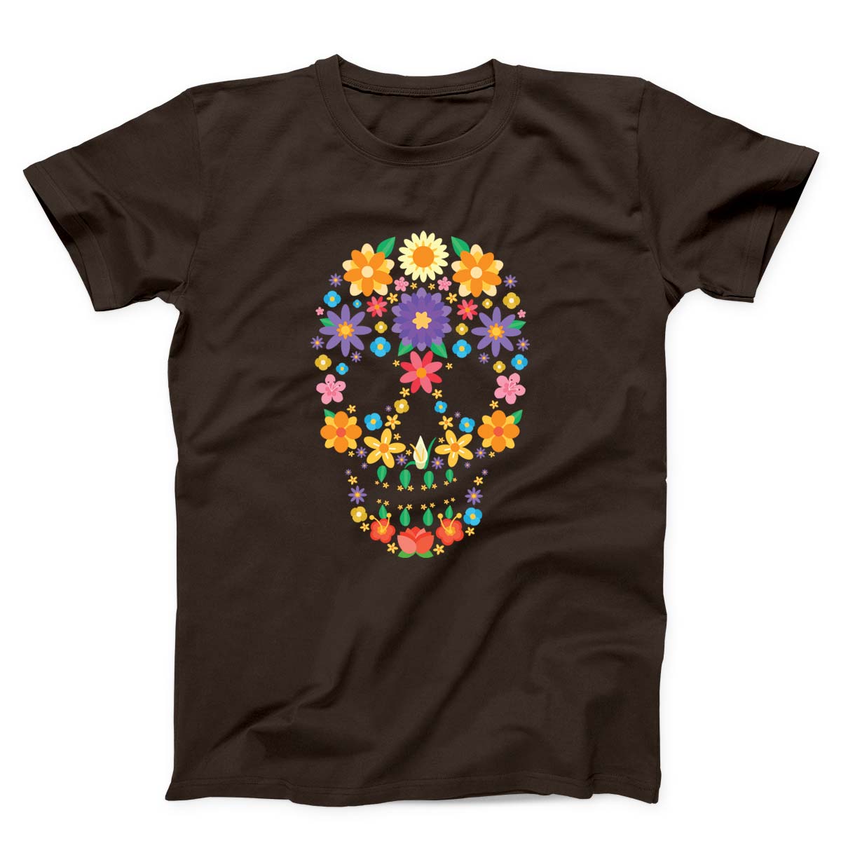 Flower Skull Unisex t-shirt