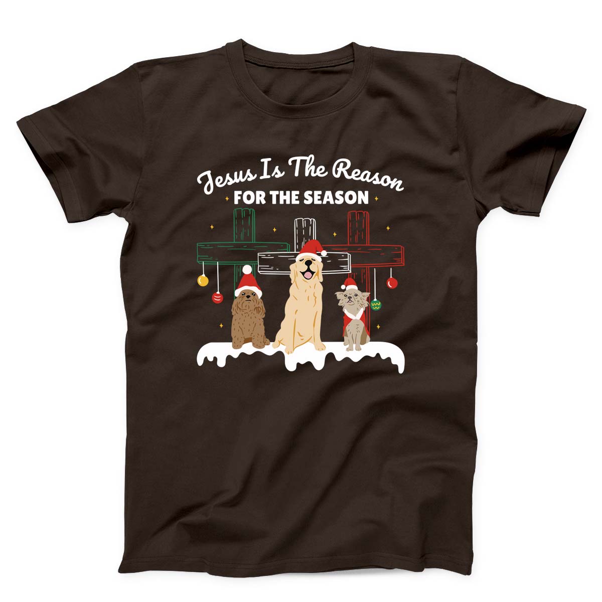 Christmas Dogs Unisex T-shirt