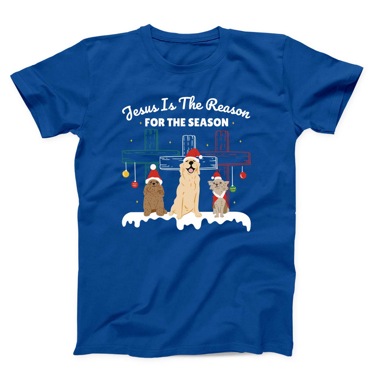 Christmas Dogs Unisex T-shirt
