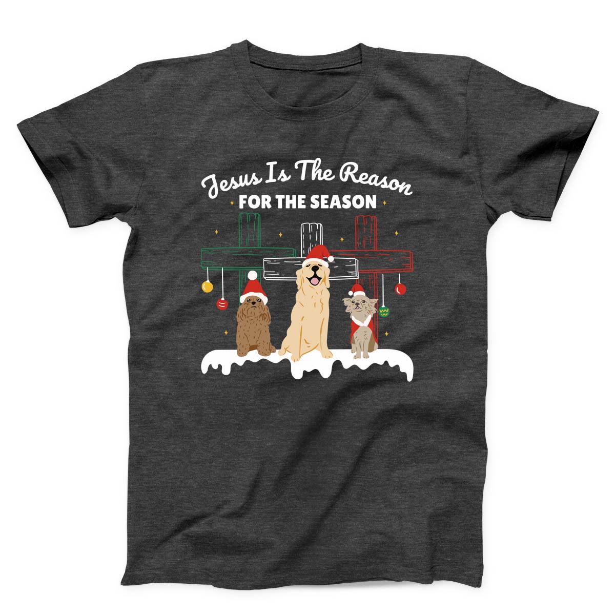 Christmas Dogs Unisex T-shirt