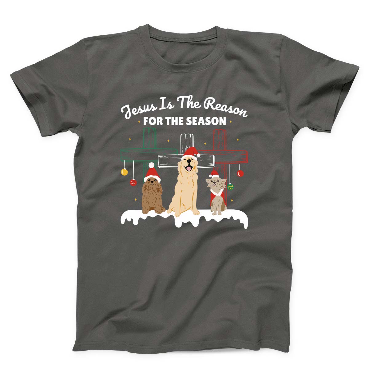Christmas Dogs Unisex T-shirt
