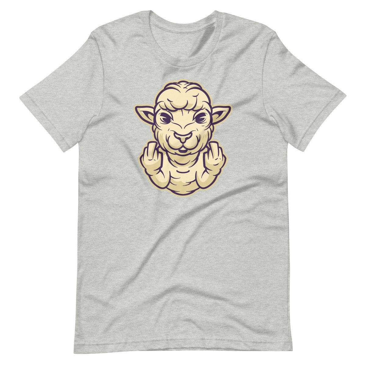 Sheep Middle Finger Unisex T-shirt