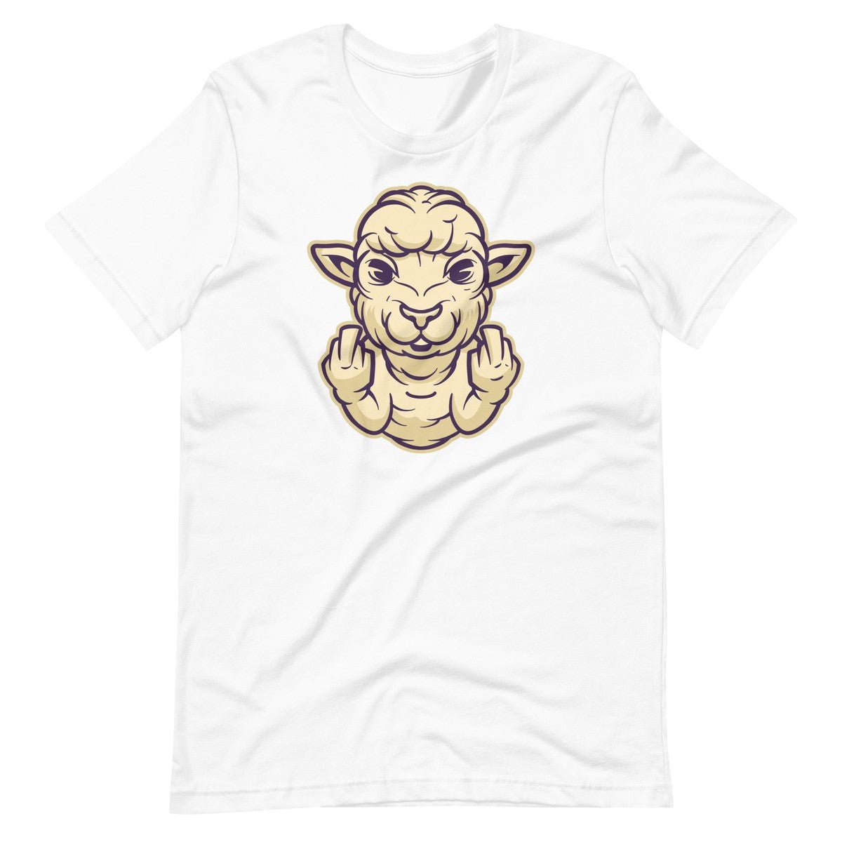 Sheep Middle Finger Unisex T-shirt