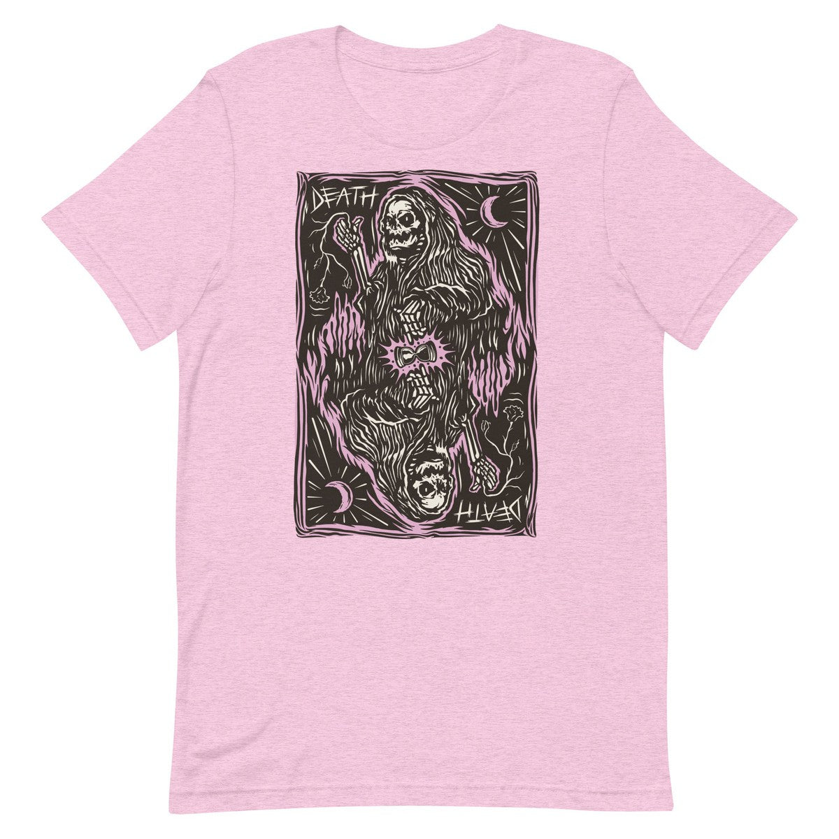 Skeleton Death Tarot Card Unisex T-shirt