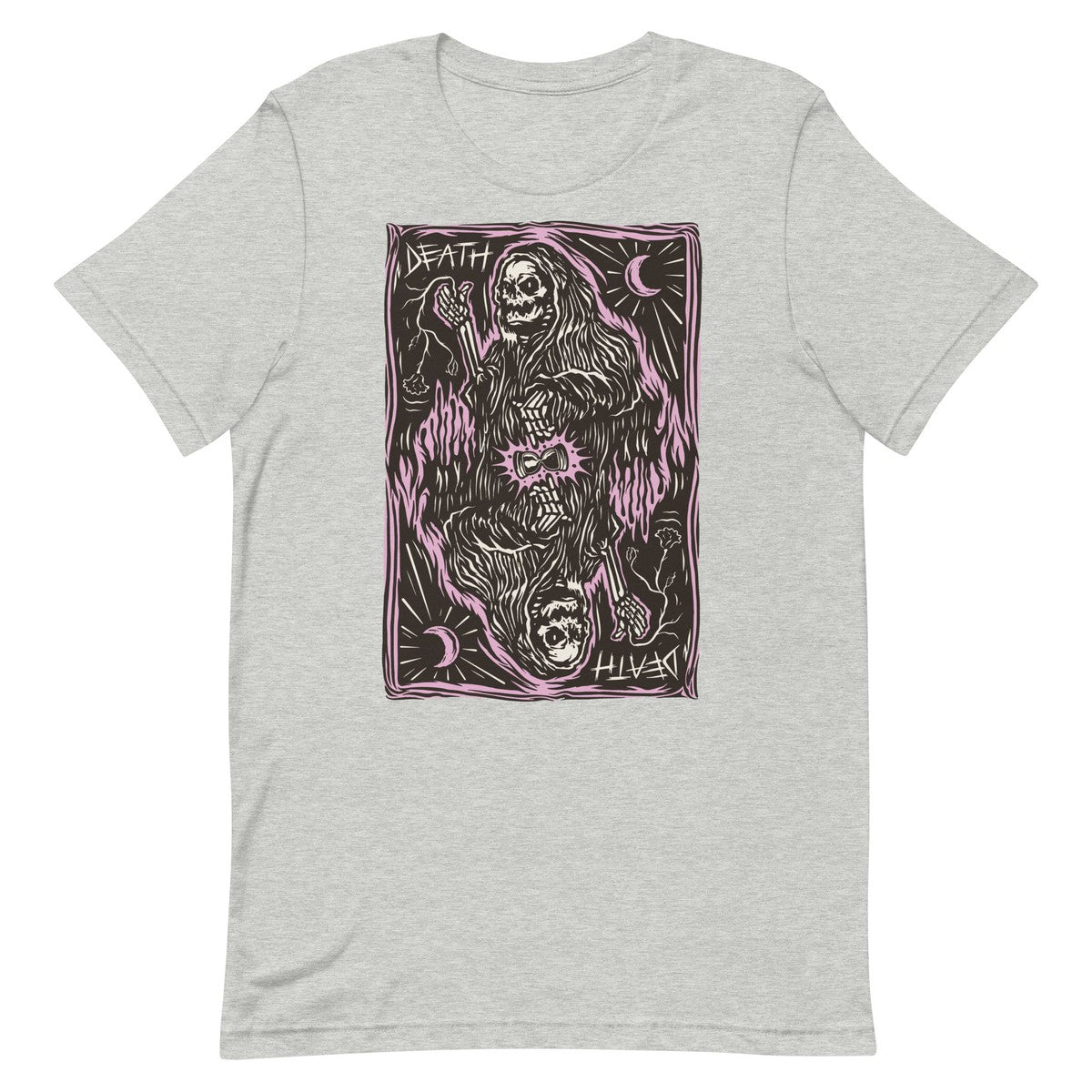Skeleton Death Tarot Card Unisex T-shirt