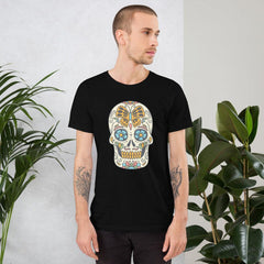 Sugar Skull Butterfly Unisex T-Shirt