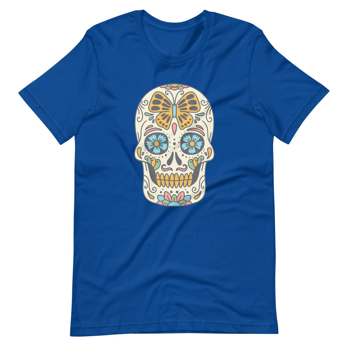 Sugar Skull Butterfly Unisex T-Shirt