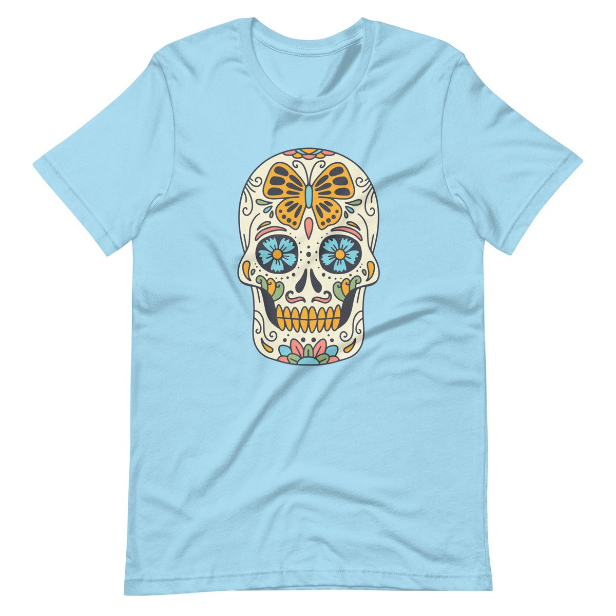 Sugar Skull Butterfly Unisex T-Shirt