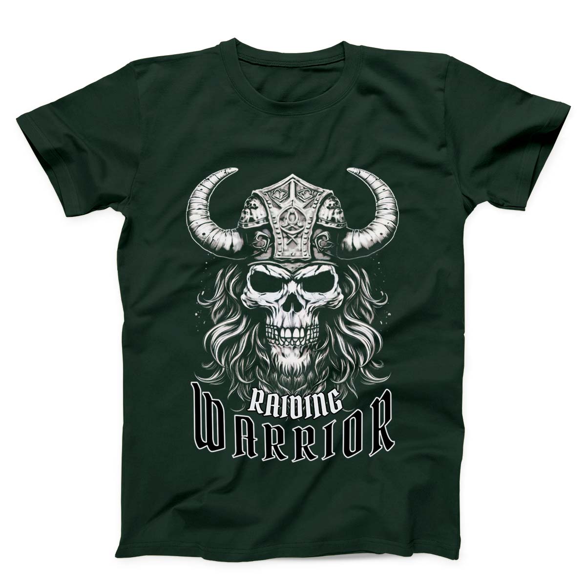 Viking Raiding Warrior Skull Unisex T-Shirt