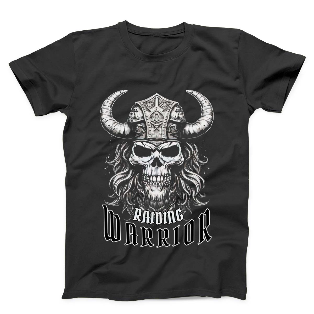 Viking Raiding Warrior Skull Unisex T-Shirt