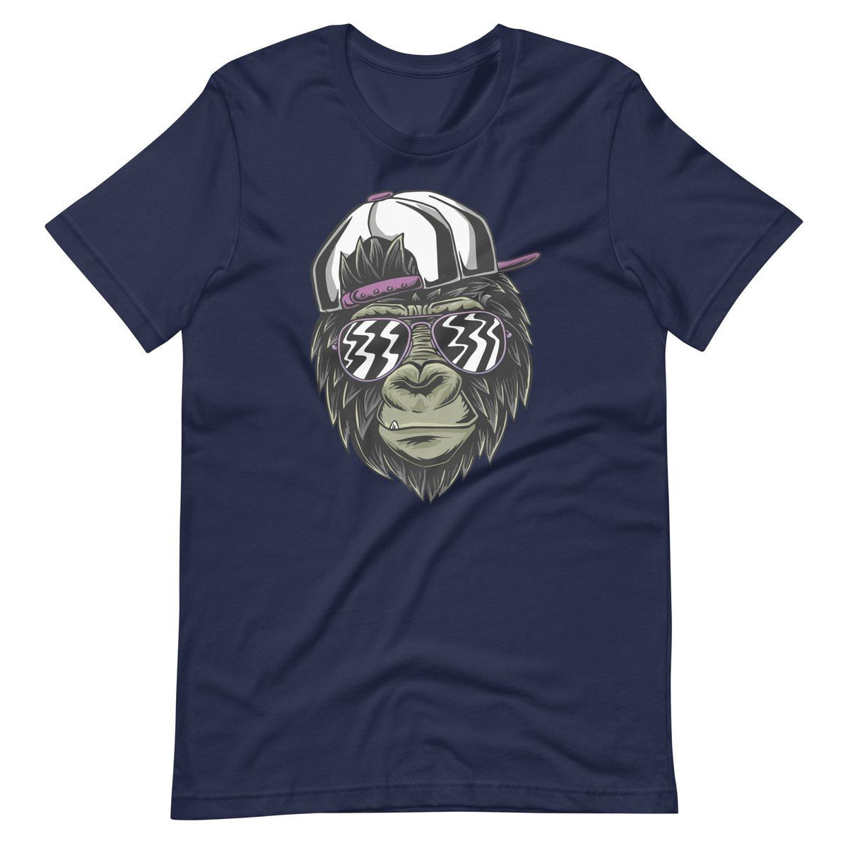 Stylish Monkey With Sunglasses Unisex t-shirt
