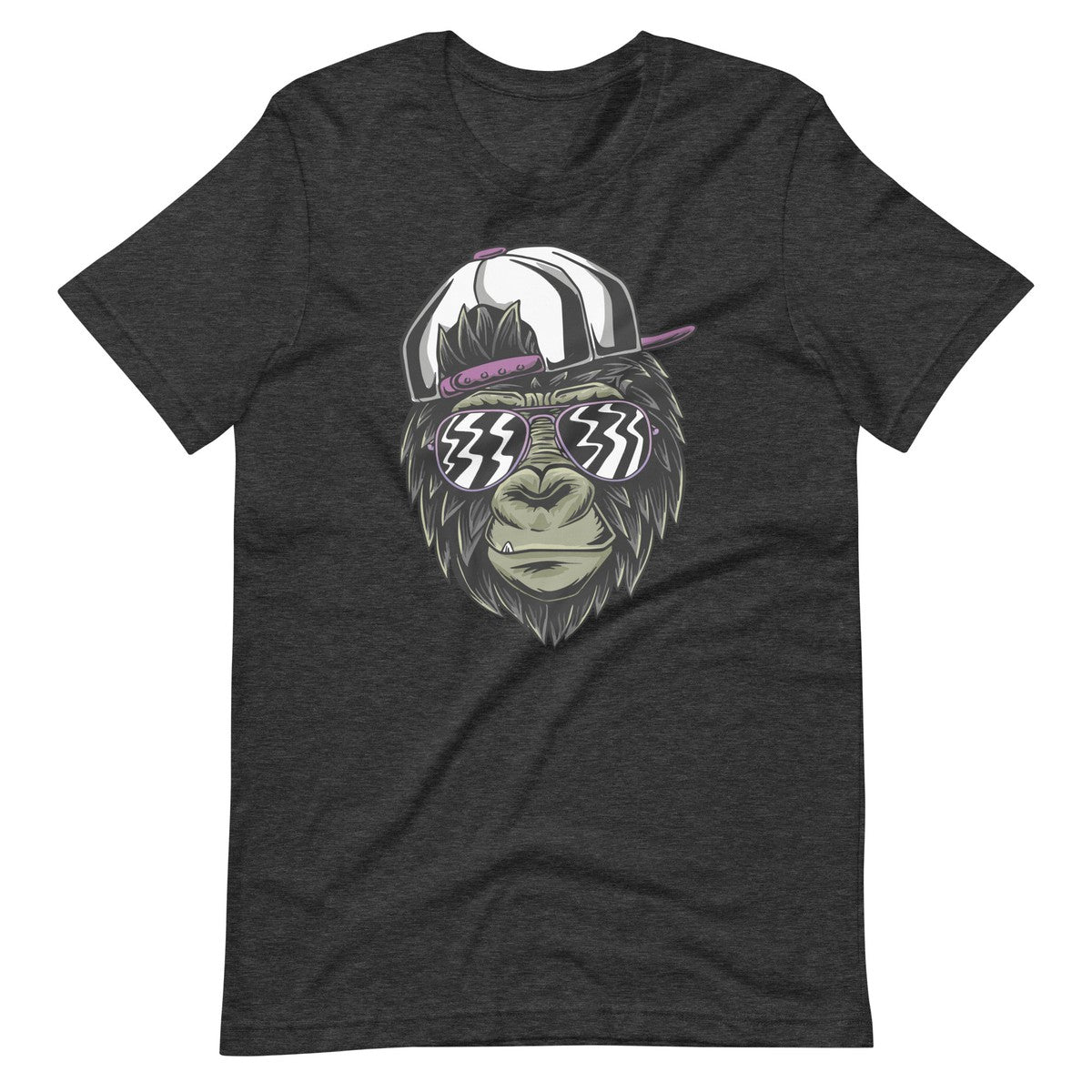 Stylish Monkey With Sunglasses Unisex t-shirt