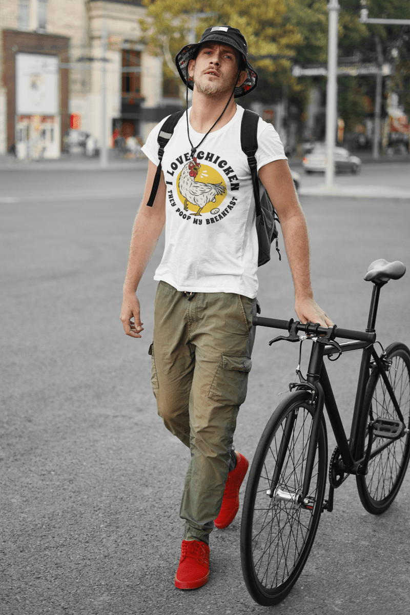 Cartoon Chicken Animal Unisex t-shirt