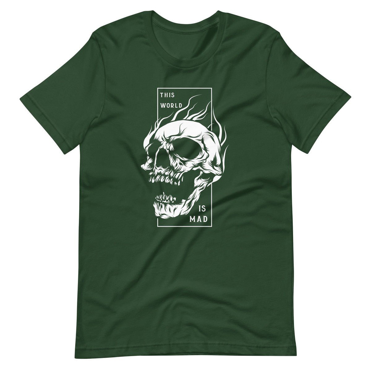 This World Is Mad Skull Unisex T-shirt