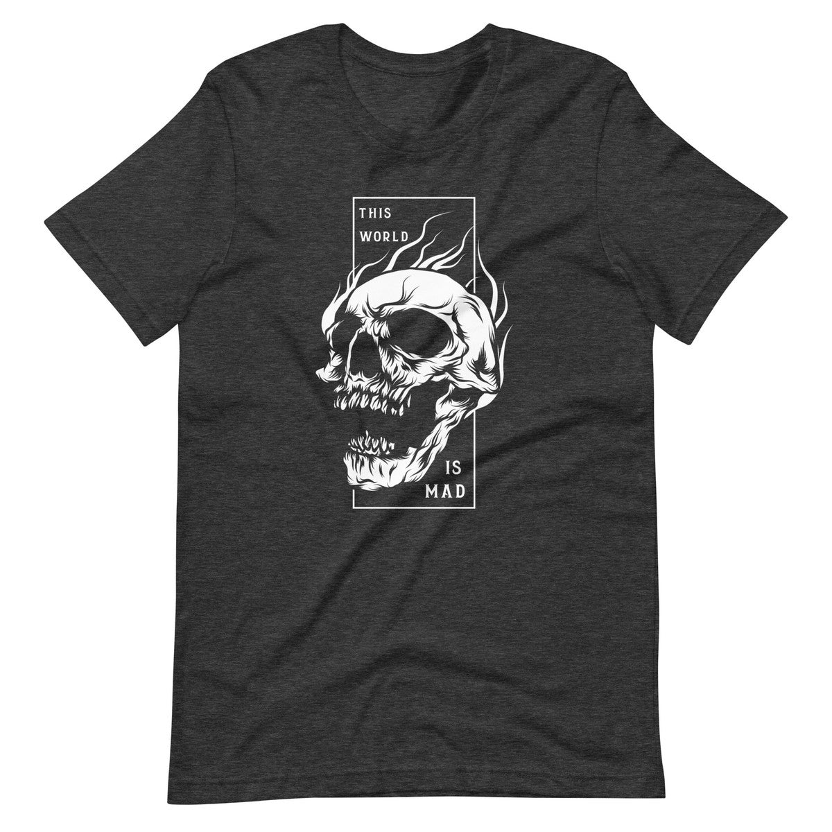 This World Is Mad Skull Unisex T-shirt