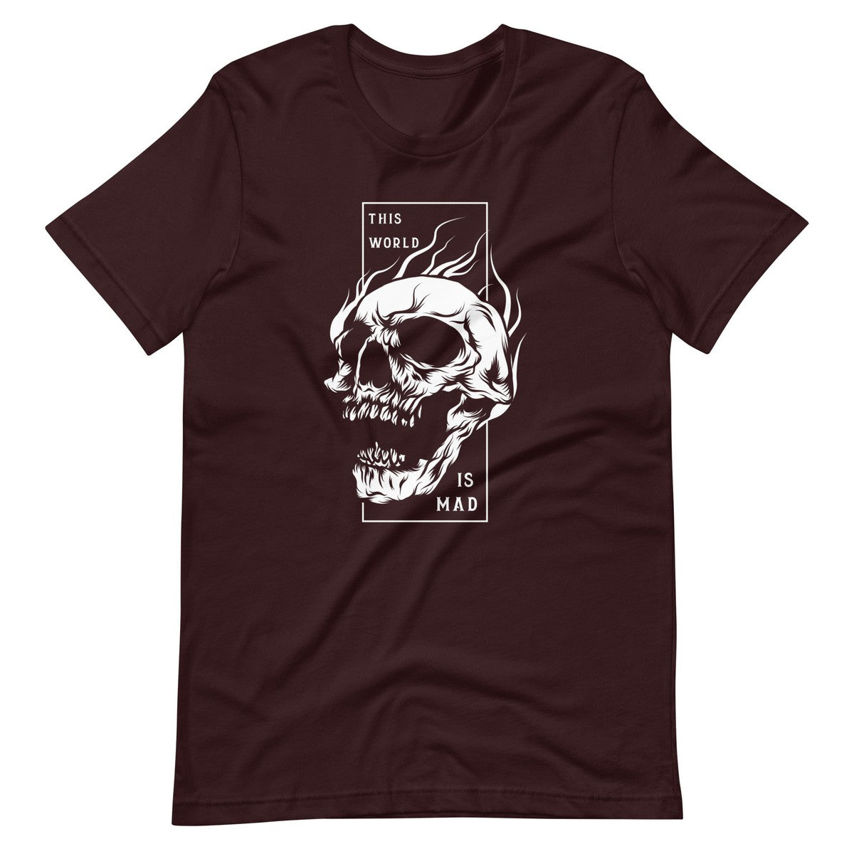 This World Is Mad Skull Unisex T-shirt